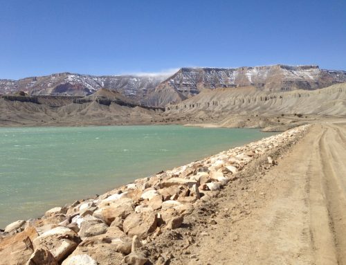 Adobe Wash Regulating Reservoir